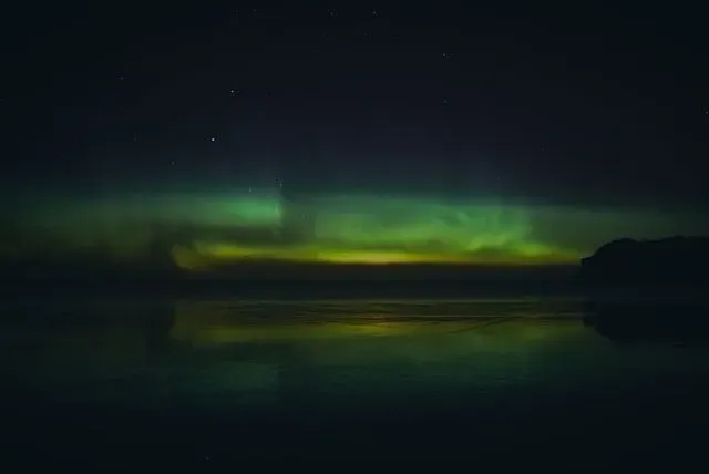Northern Lights are famous in Alaska.