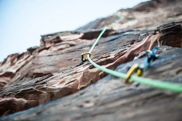 Rock climbing is all about facing your fears.