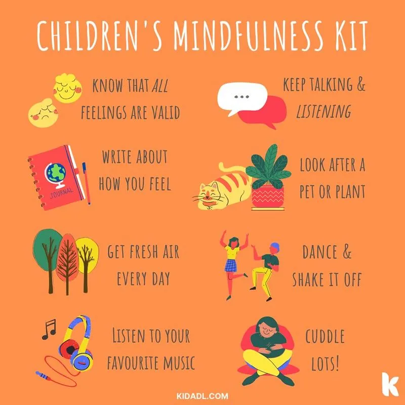 Mindfulness at any age is good to practise.