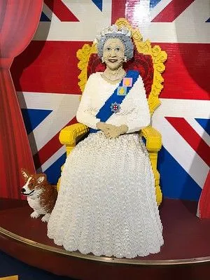 HM Queen Elizabeth II is also memorialised in Brick within the walls of Hamleys.
