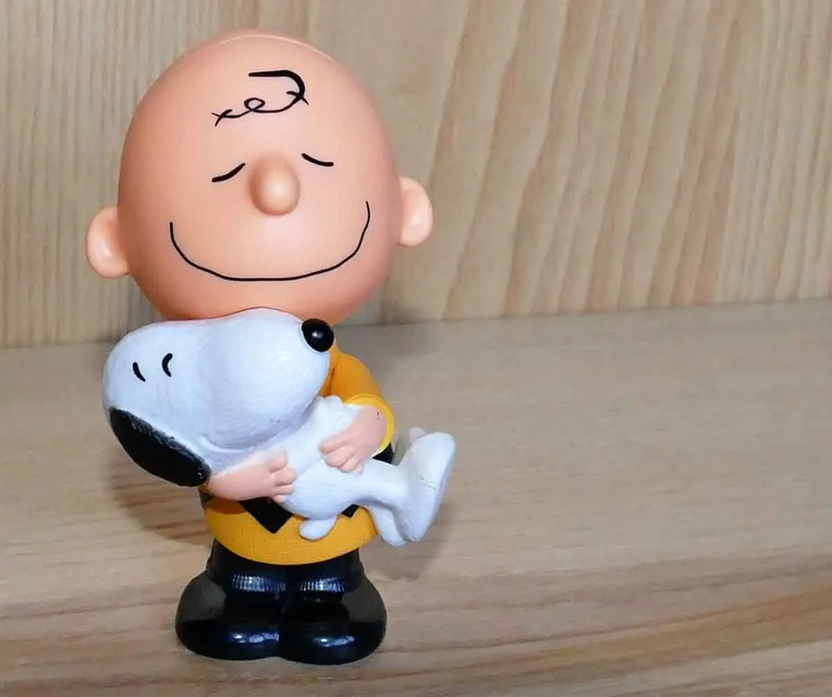 The friendship of Charlie Brown and Snoopy is a source of joy.