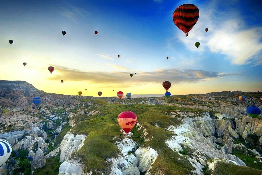 Lean out and touch the sky with these hot air balloon quotes