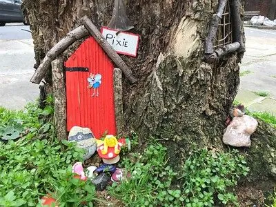 Go on a fairy hunt starting at their front door.