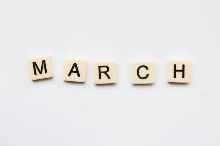 March quotes for calendars
