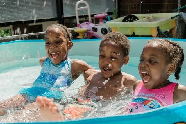 A fun swimming party is one of the best outdoor birthday ideas!