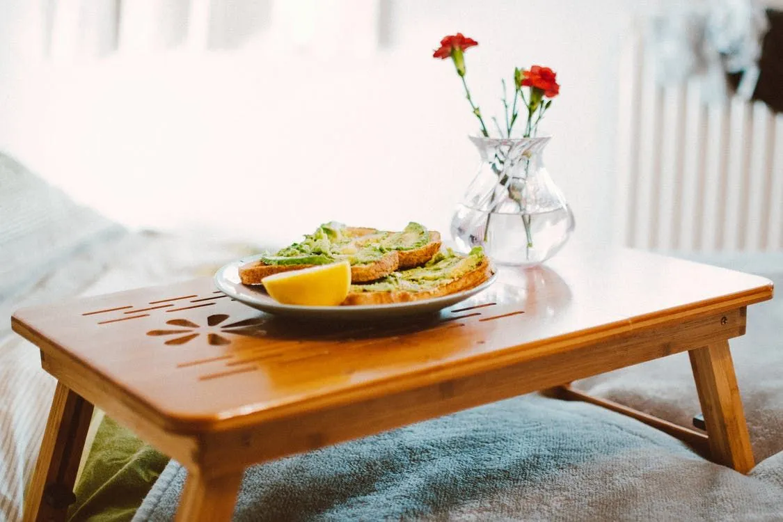 Start mother's day off right with flowers and a delicious home-cooked breakfast in bed.