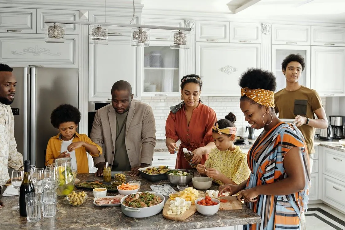 Get kids involved in helping out at meal times to develop proper table manners.