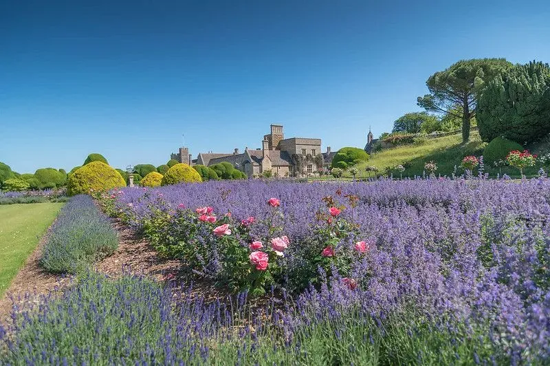 Created in Tudor times, many visitors are drawn to Rockingham Castle Gardens.