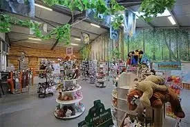 The gift shop at Northumberland Country Zoo.