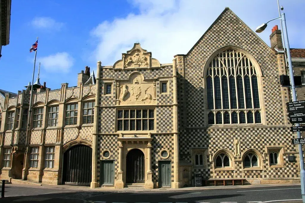 The exterior view of the building at St George's Guildhall.