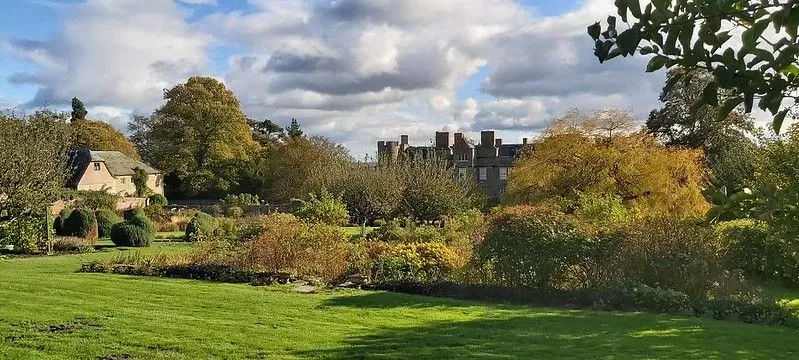 Landscape and gardens at Croft Castle and Parkland .