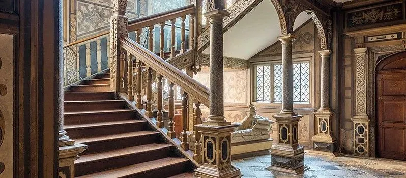 Knole grand staircase.
