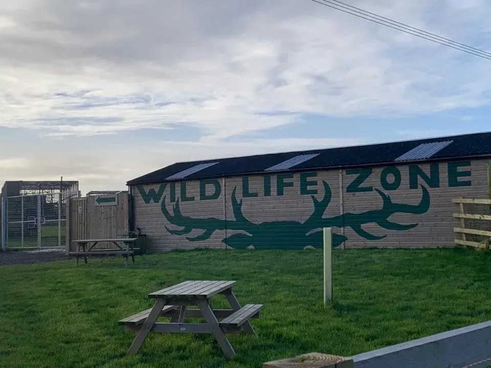 Wildlife zone at Green Dragon Eco Farm.