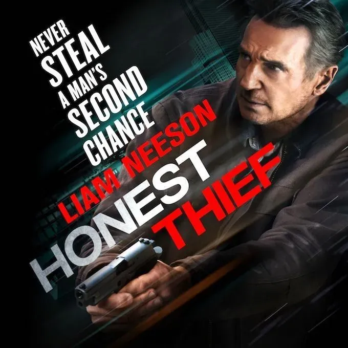 Liam Neeson stars in Honest Thief.
