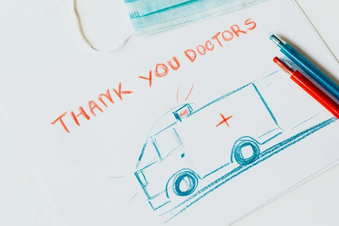 Parents may wish to thank doctors after a baby x-ray.