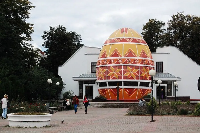 The Pysanka Museum is the only museum dedicated to Easter eggs.