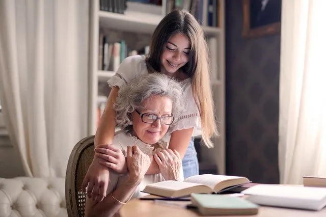 Asking their grandparents about their lives is a great way to help your kids build closer relationships with them.