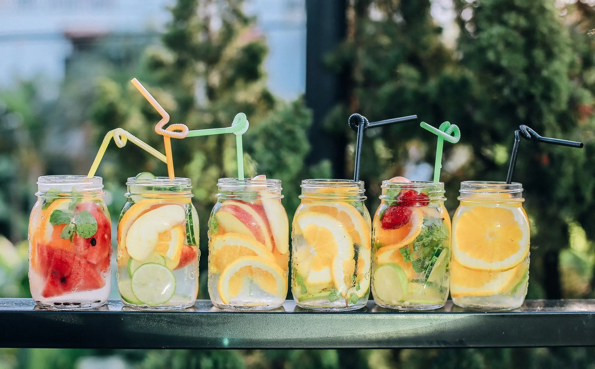 A selection of cold drink options to help kids beat the heat on a hot day