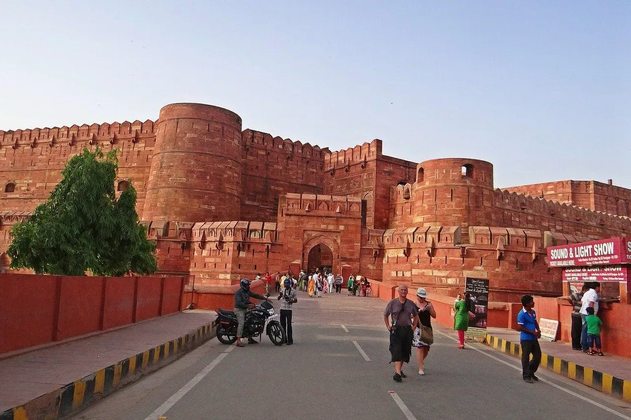 Agra Fort is another monument which is a UNESCO World Heritage Site in the capital city of Uttar Pradesh in north India.