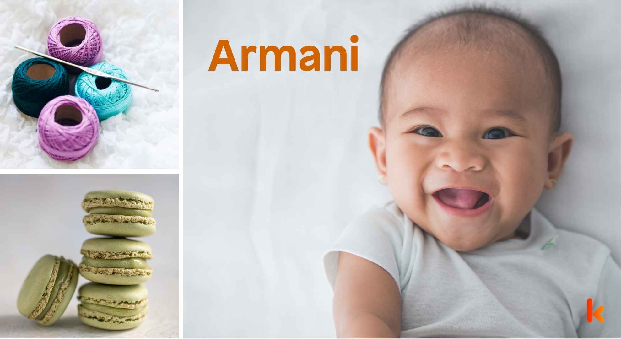 Meaning Of The Name Armani | Baby Names | Kidadl