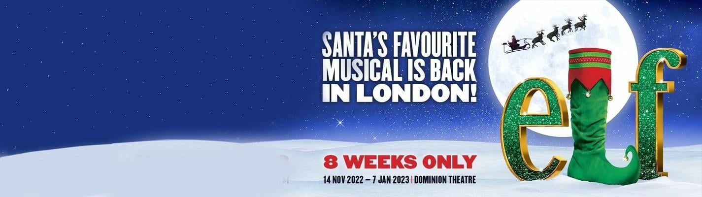 The Christmas musical that is loved all over the world is based upon the film starring Will Ferrell. Buy Elf The Musical tickets.