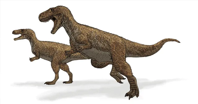 Condorraptor was a theropod with a moderately long tail and thick legs