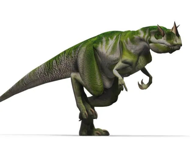 The overall shape of this dinosaur from the Theropoda family was similar to the Elaphrosaurus.