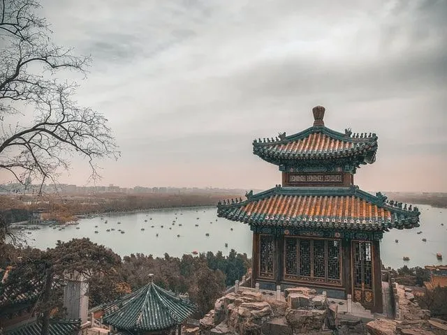 The remnants of another majestic palace, burnt to the ground by European soldiers during the Second Opium War, can be found northeast of Beijing's spectacular Summer Palace.