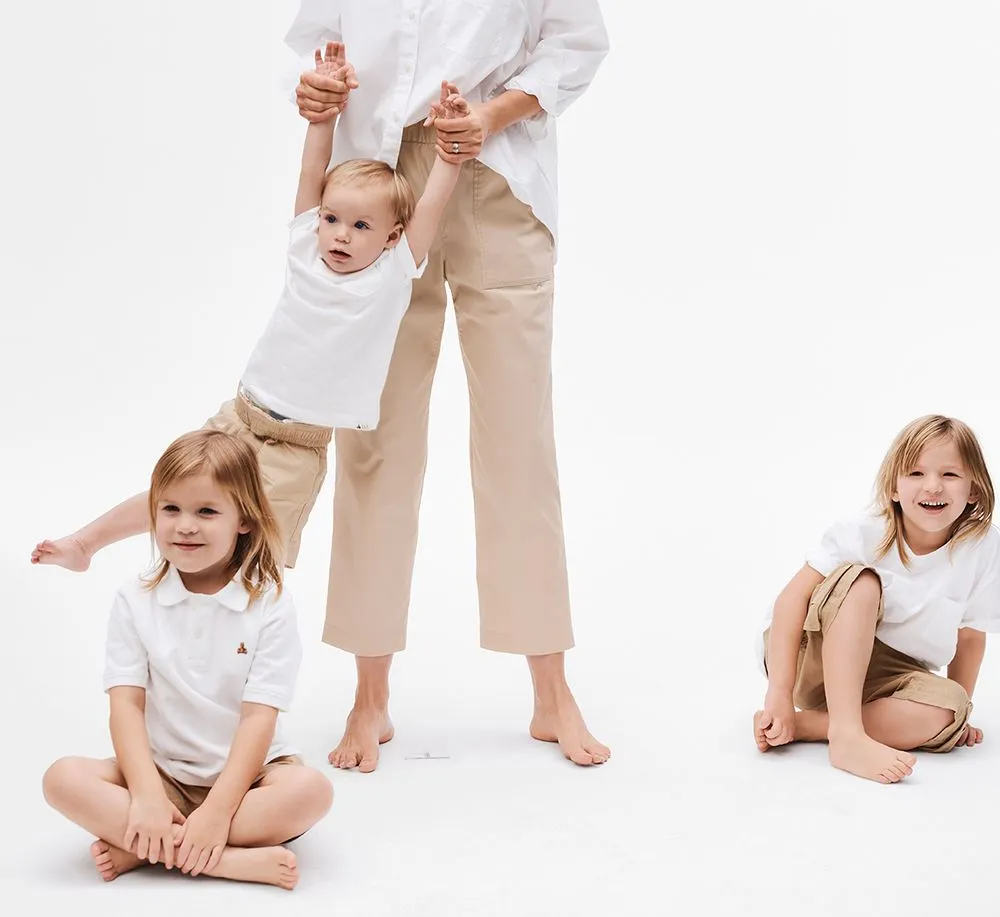Families love GAP for feel-good, stylish fashion for all ages.