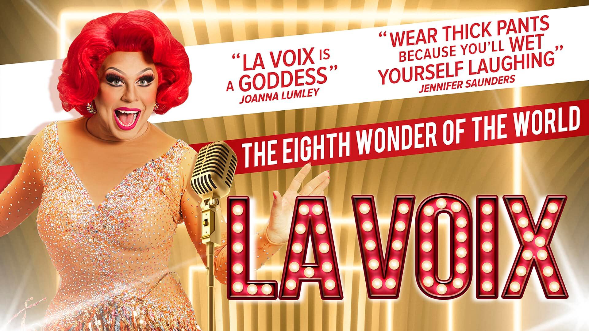 Do not miss the show with La Voix and her incredible musicians through a trip of music and comedy. Get La Voix London tickets.