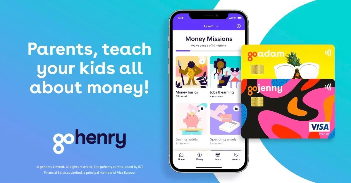 Use GoHenry to learn all about money.
