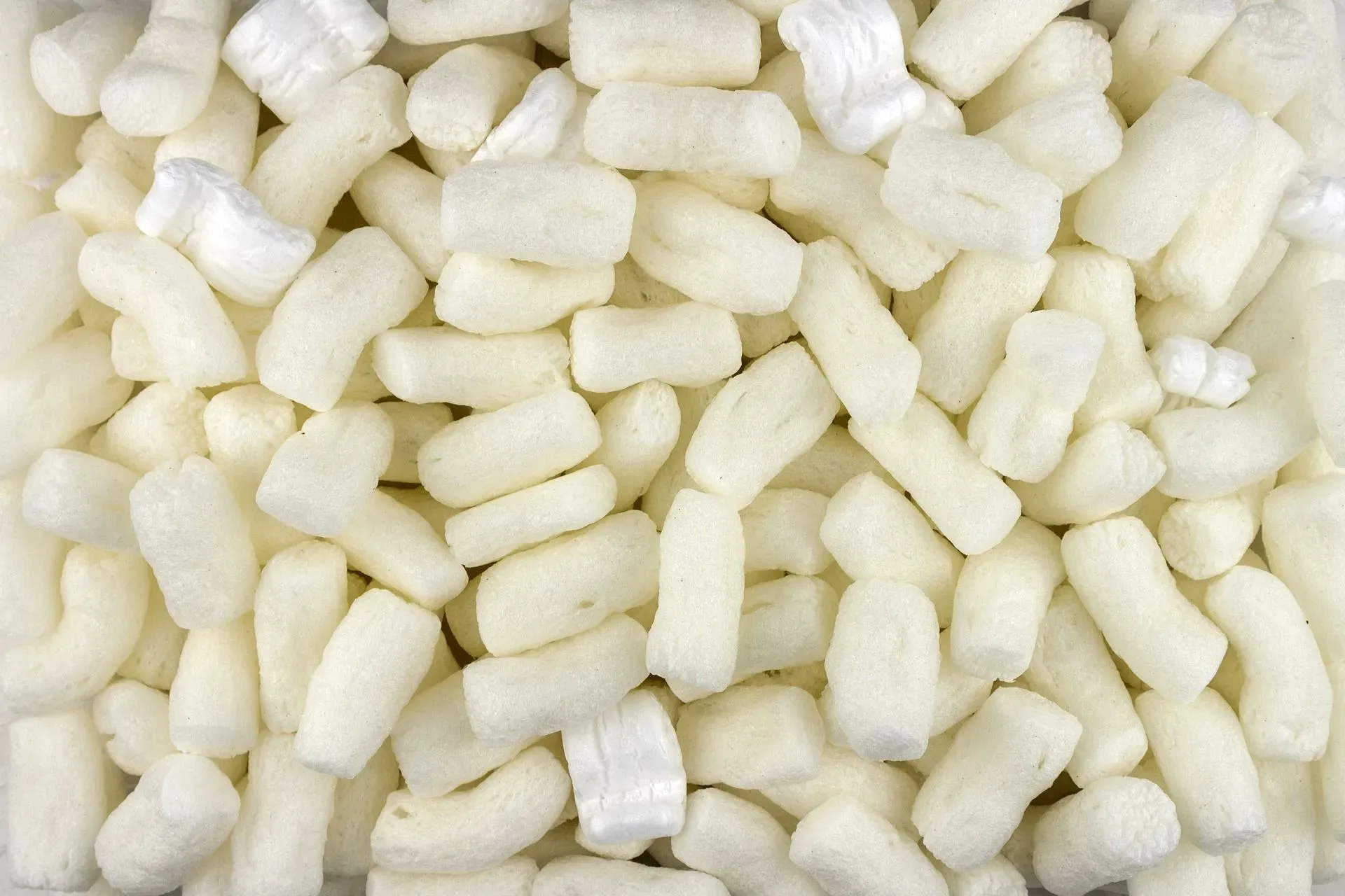 Packing peanuts are safe for use and handy for packing delicate things.