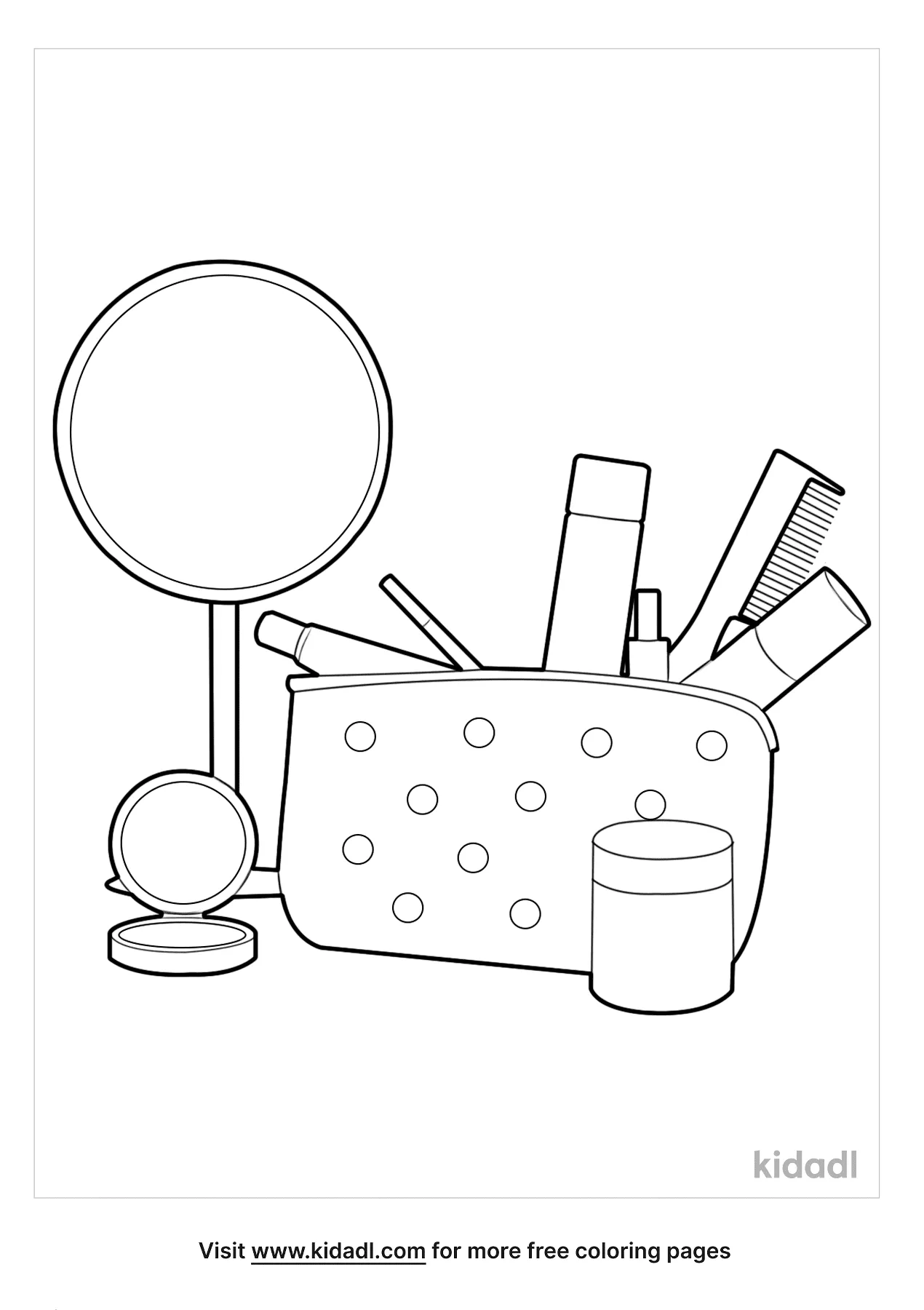 makeup coloring pages free fashion and beauty coloring pages kidadl