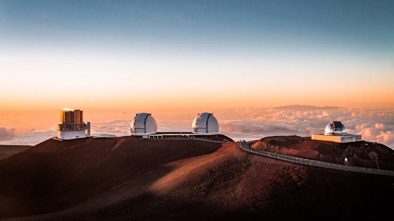 Mauna Kea observatories.