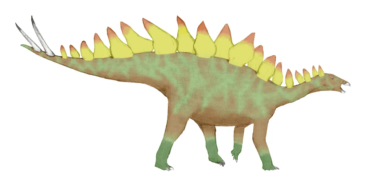 Shuangmiaosaurus roamed the earth about 100 million years ago.