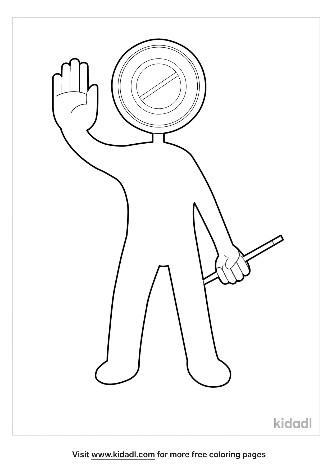 stop sign coloring pages free emojis shapes and signs coloring pages kidadl