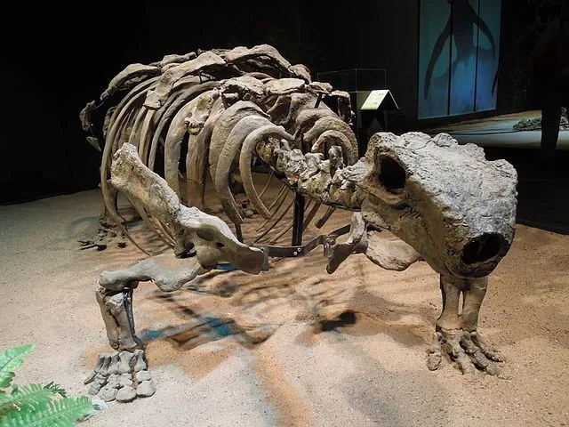 These dinosaurs were believed to have brown or green coloration.