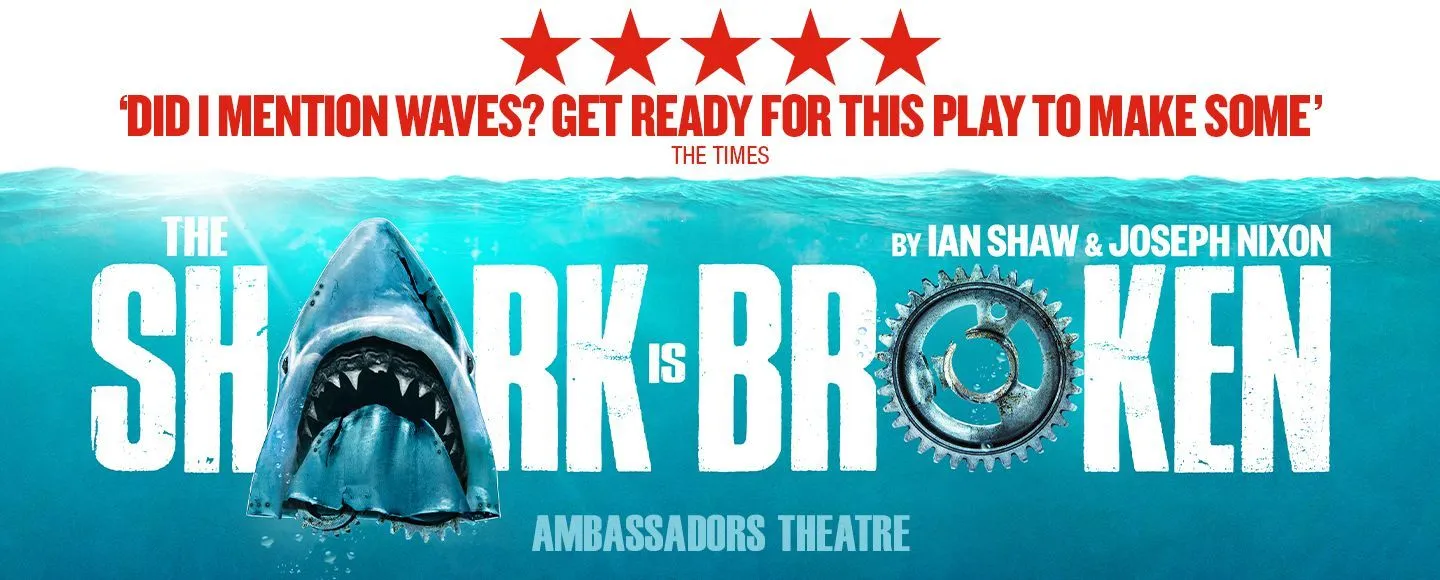 This show depicts the behind-the-scenes drama of the film, Jaws. The Shark is Broken London show is going to be spectacular.