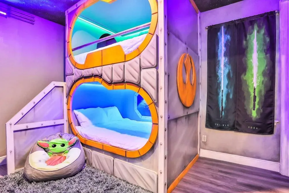 This Star Wars room is out of this world.