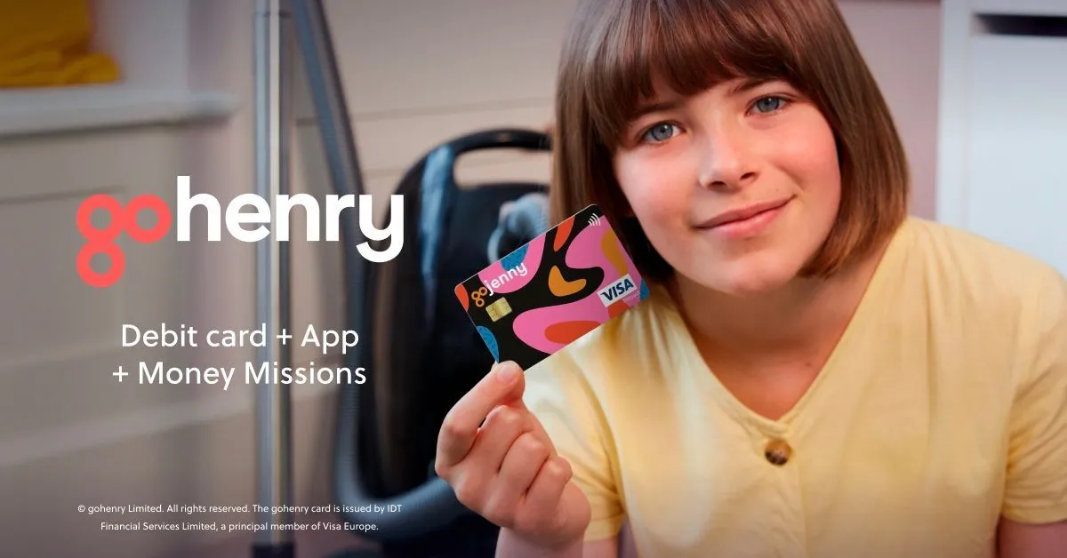 Kids love using GoHenry, a prepaid debit card.