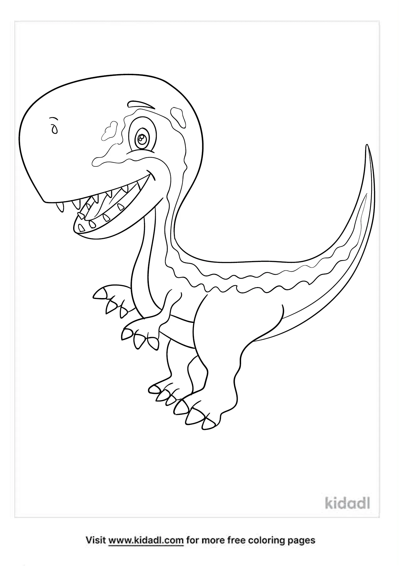 baby velociraptor coloring pages