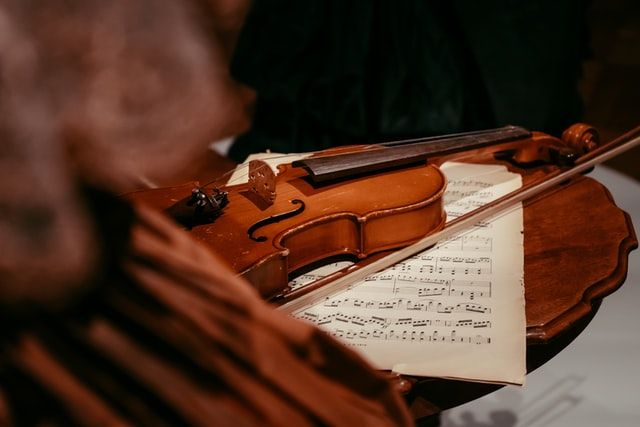A violin body is made up of back, belly, and ribs.