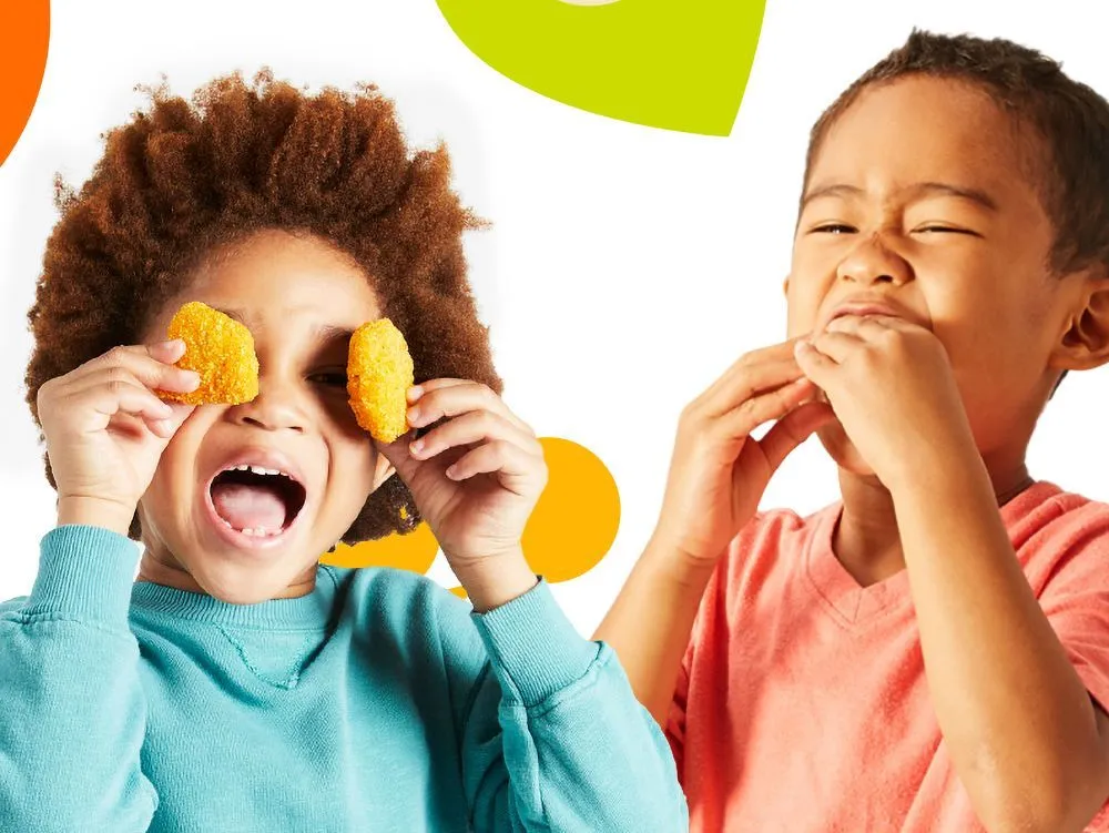 Kids love Yumble's healthier alternatives to their favorite comfort foods; including chicken nuggets.