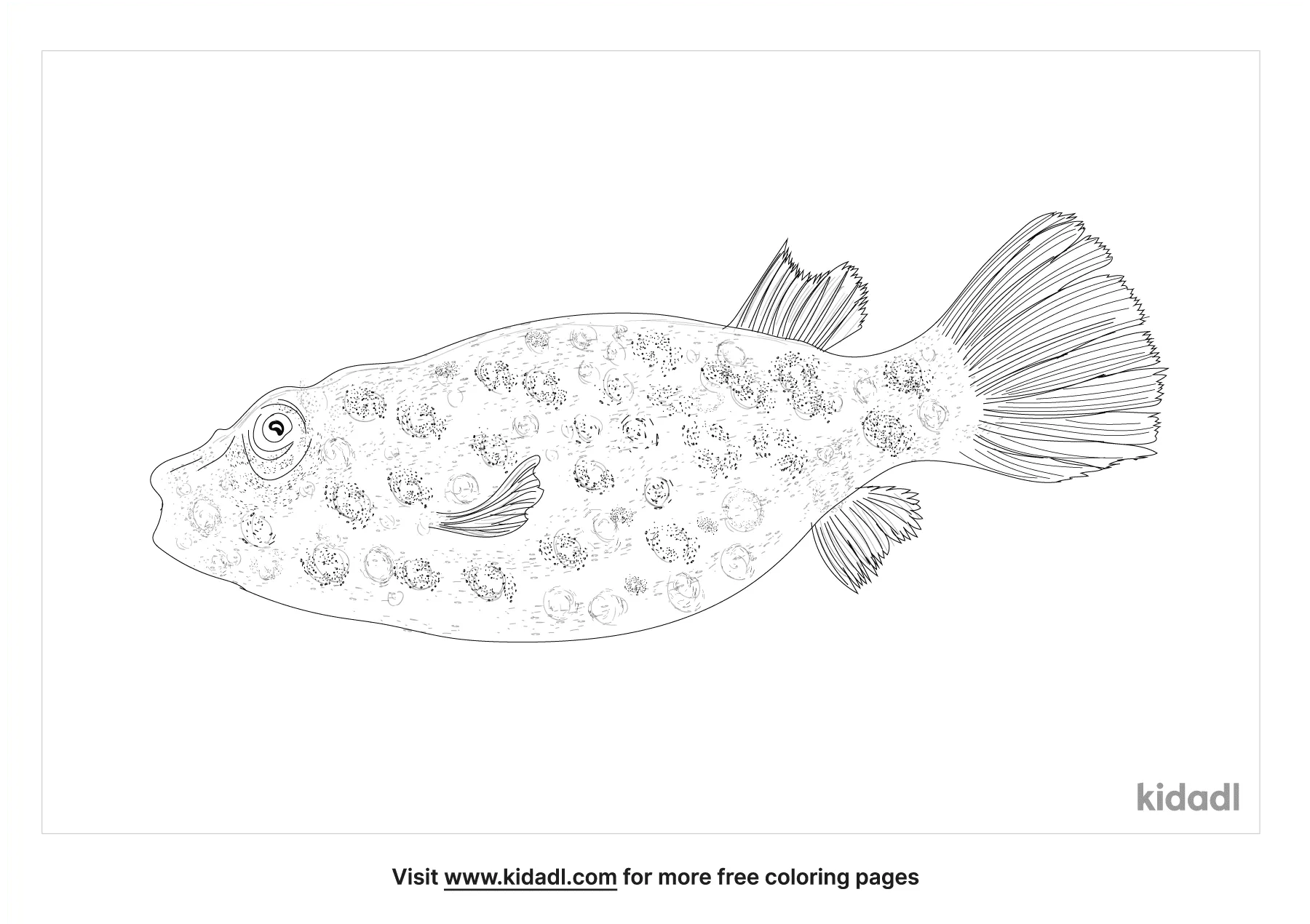 Abei Puffer Coloring Page
