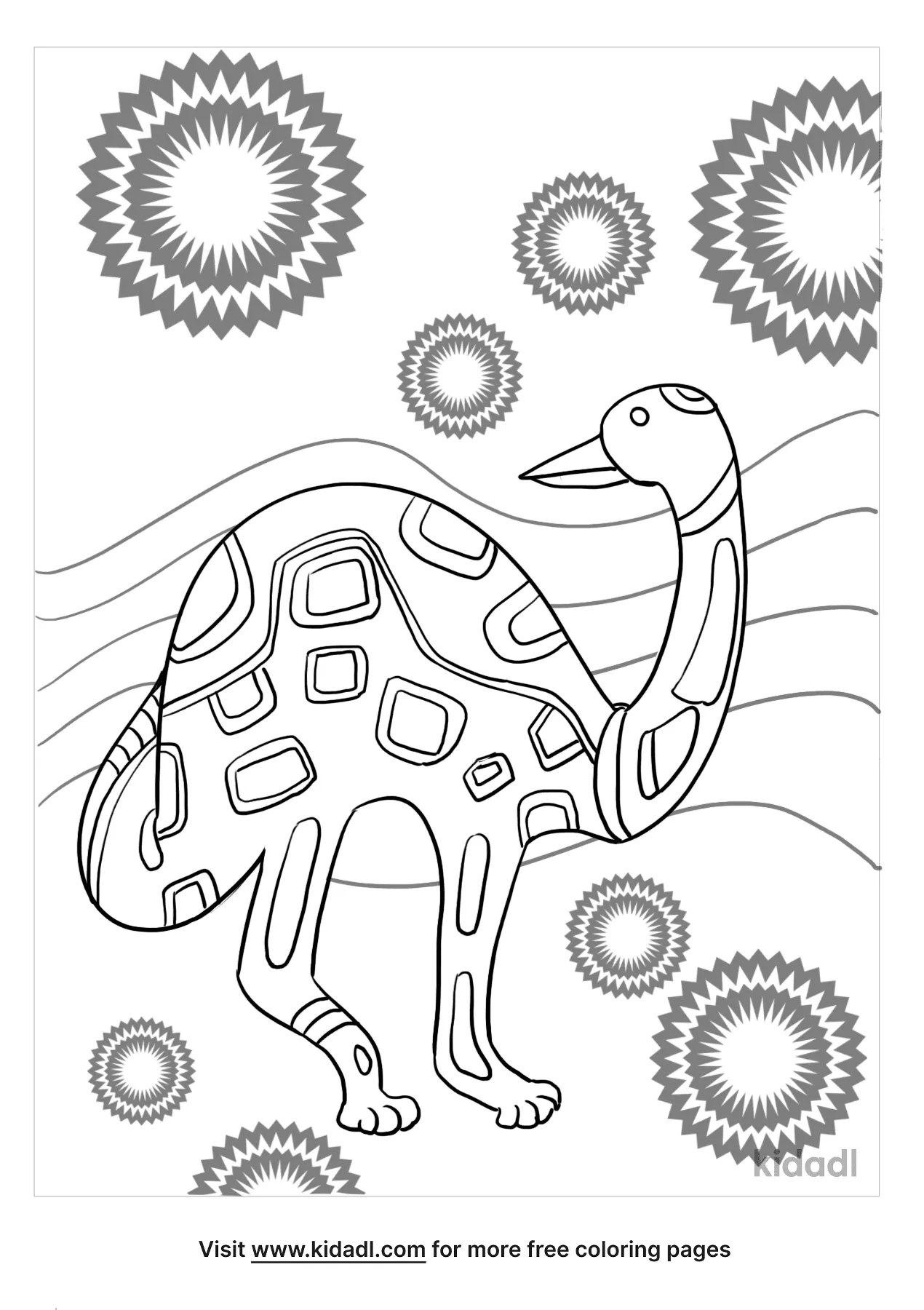 free aboriginal art coloring pages