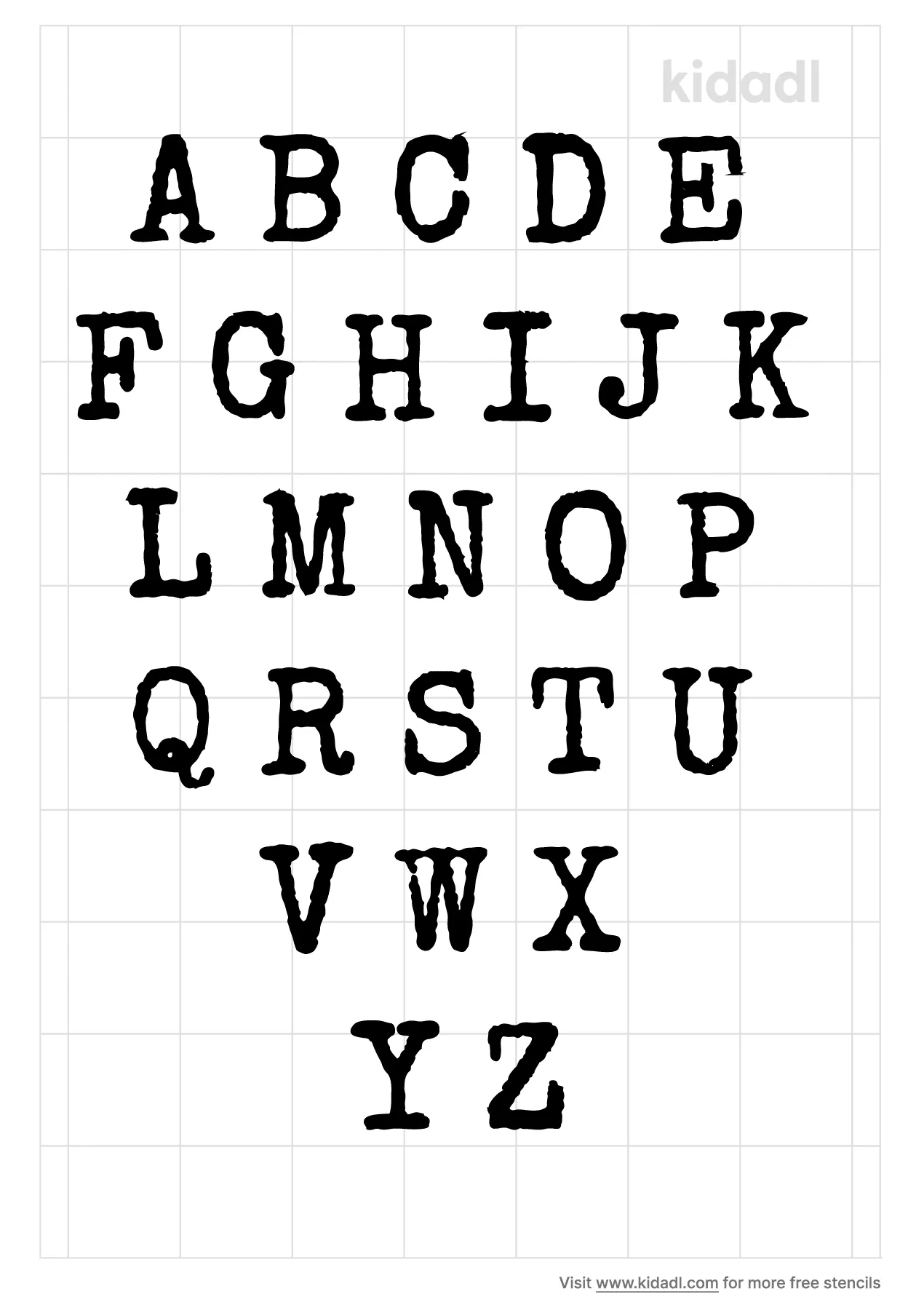 alphabet vintage letter stencils free printable letters stencils kidadl and letters stencils free printable stencils kidadl