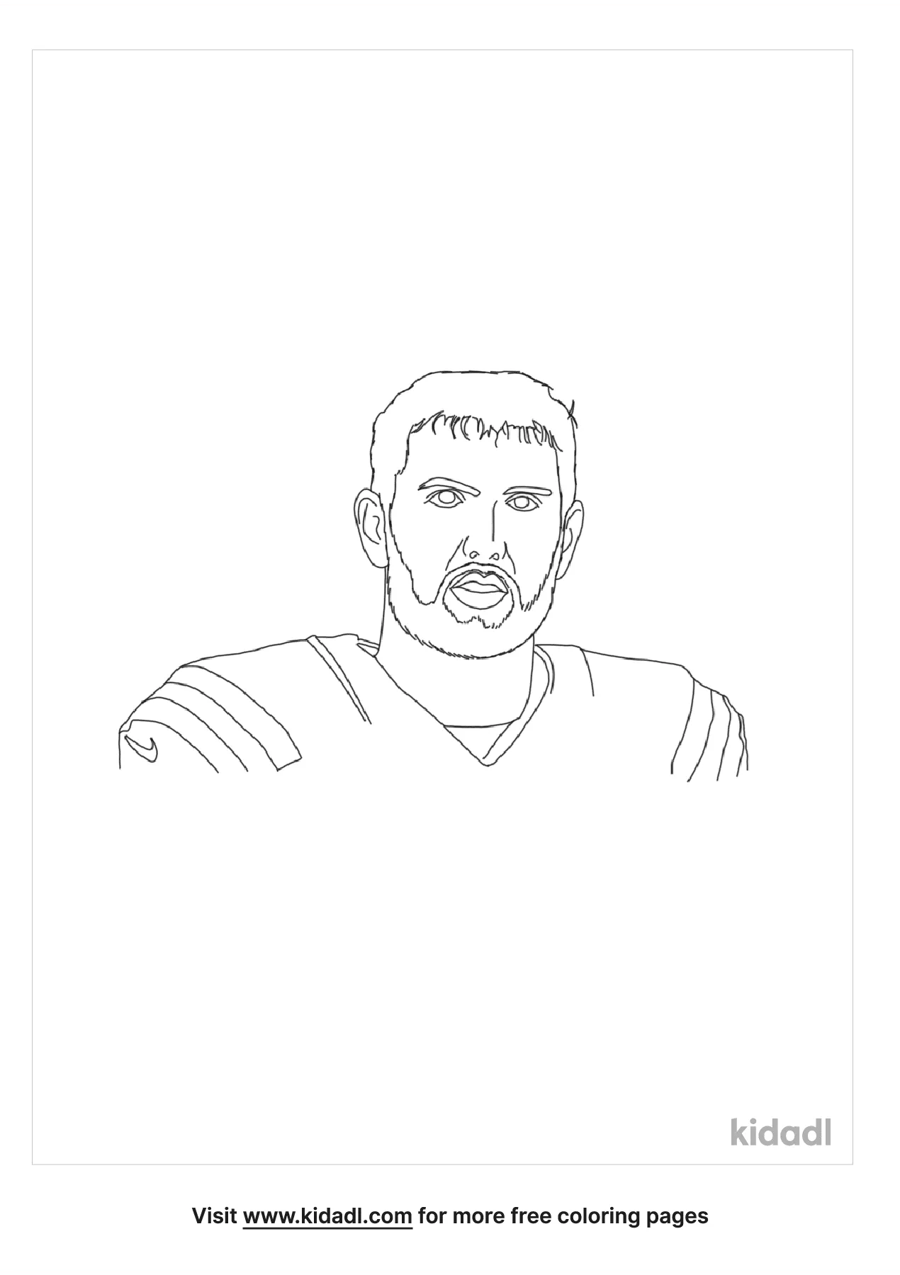 Andrew Luck Coloring Page