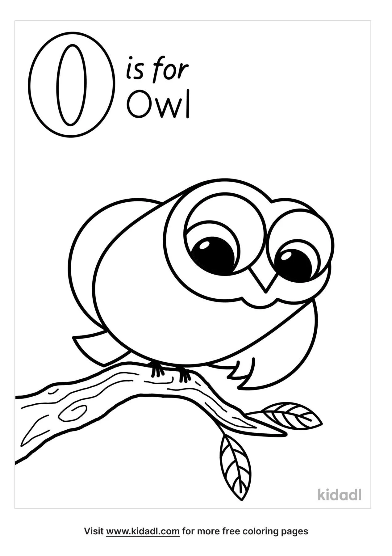 Free Animal That Starts With The Letter O Coloring Page | Coloring Page  Printables | Kidadl