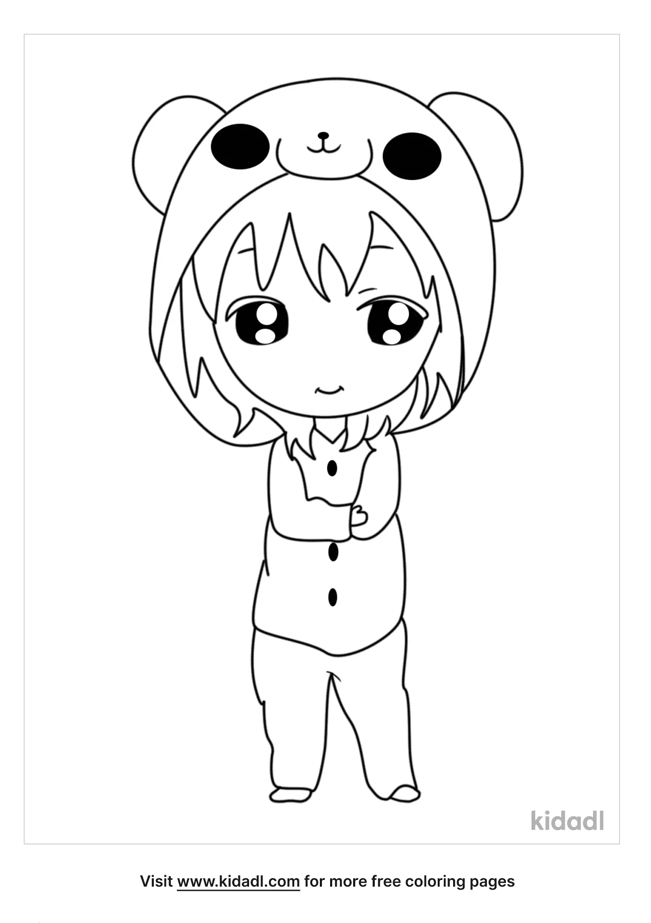 coloring pages anime