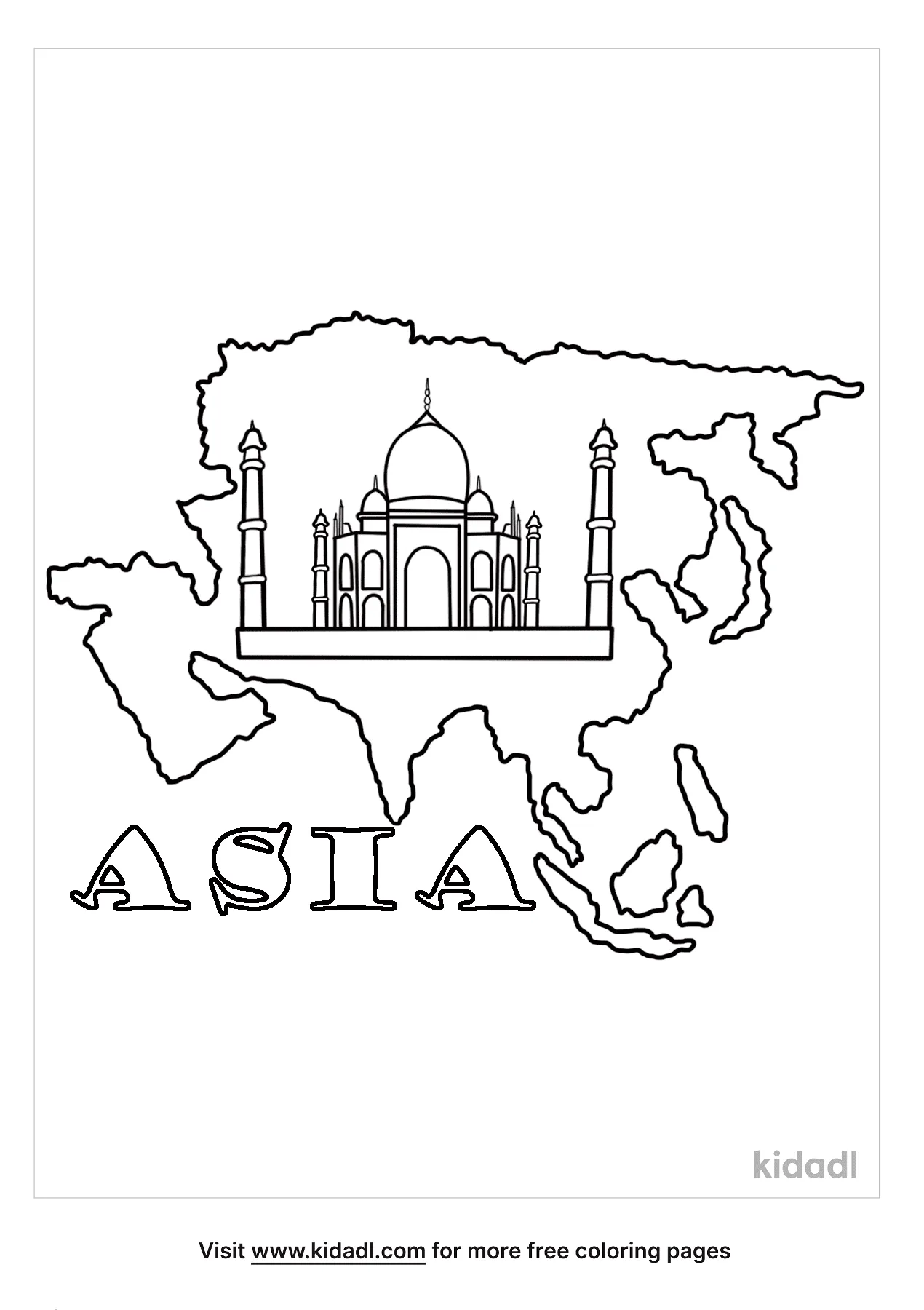 Asia Coloring Pages   Free Asia Coloring Pages   Kidadl